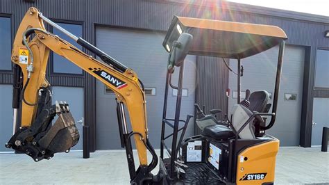 SANY SY16C Excavators For Rent 